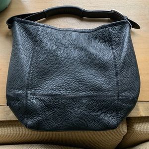 Black leather Cole Haan Bucket Purse/Bag